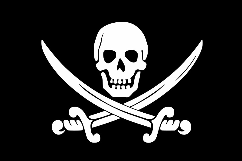 code Pirate 'Calico Jack' Rackham's Jolly Roger
