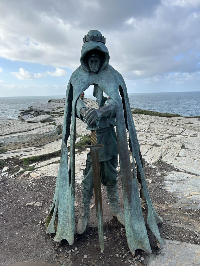 fall. King Arthur at Tintagel