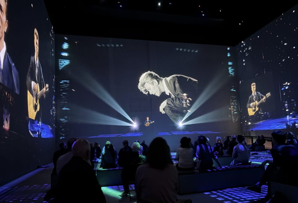 David Bowie at Lighthouse - success